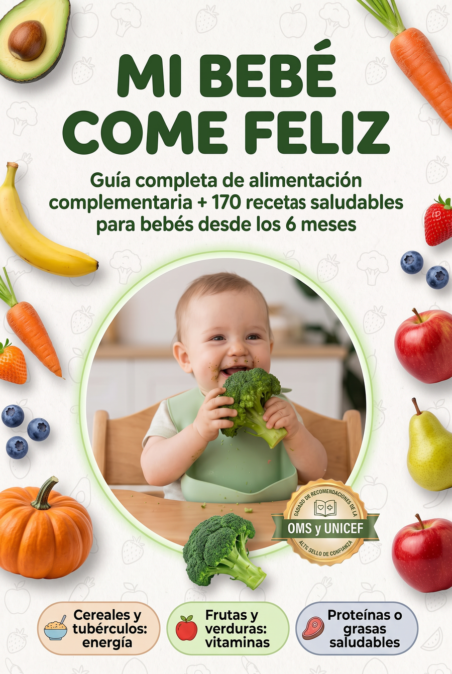 Alimenta a tu bebé desde los 6 meses